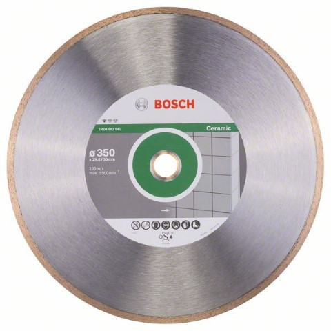 BOSCH DIAMOND CUTTING DISC STANDARD FOR CERAMIC 350 MM X 30/25.4 MM